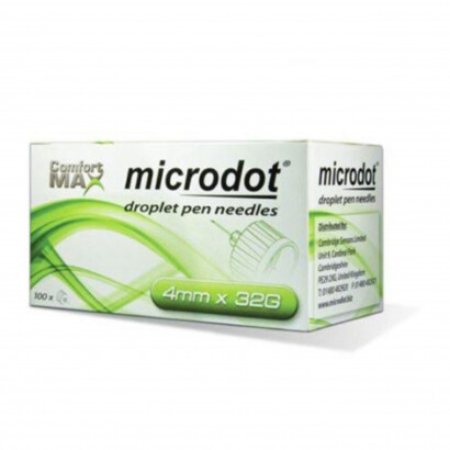 Microdot igle 4mm x 32 G