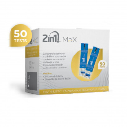 2 in 1 Max testni lističi