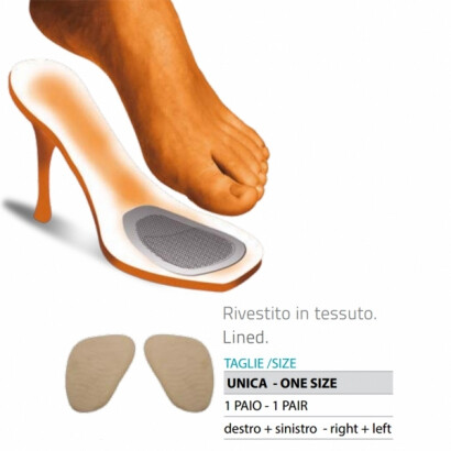 Mini blazinice za v čevelj prevlečene s tekstilom