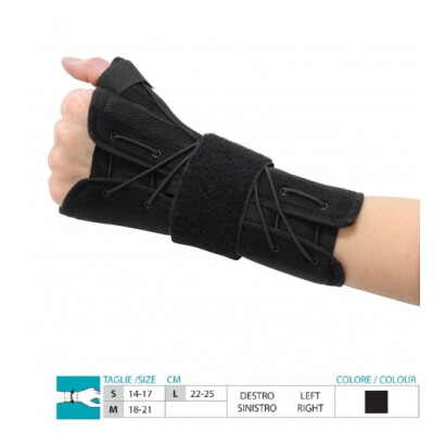 Imobilizacijska opornica za zapestje in palec