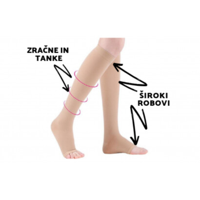 KOMPRESIJSKE NOGAVICE IN KRČNE ŽILE